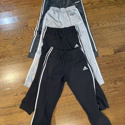 Adidas Men’s Track Pants – Set of 4 – Excellent Condition