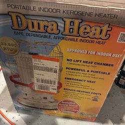 Dura Heat Portable Indoor Kerosene Heater-New In the box