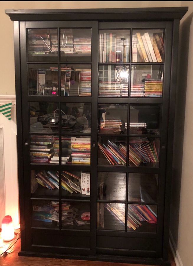 Pottery Barn Garrett Glass Cabinet