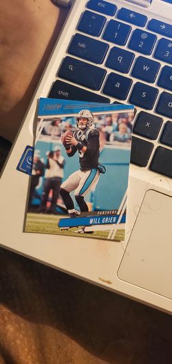 Will grier football card