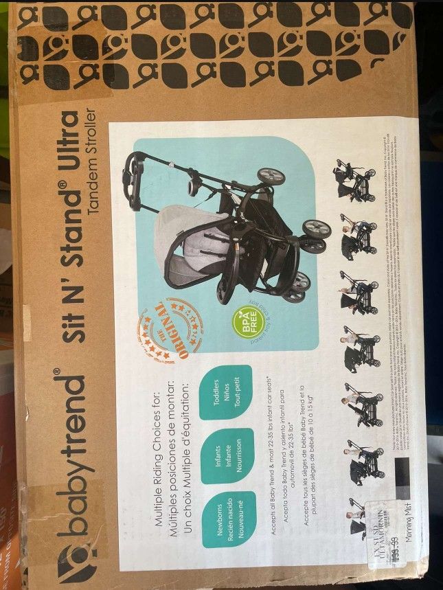 Stroller Sit And Stand