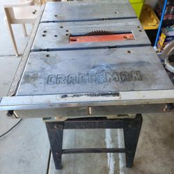 Craftsman Table Saw