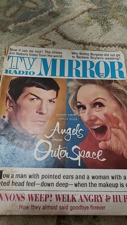 1967 TV, RADIO , MIRROR MAGAZINE