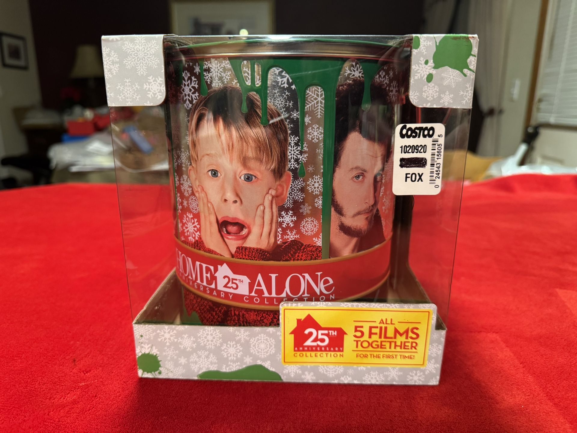 NEW Home Alone 25th Anniversary Limited Edition Paint Can – Sealed 5-Movie Collection