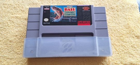 TNN Bass Tournament of Champions SNES Nintendo