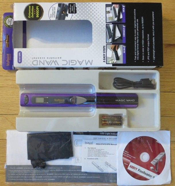 Portable Hand Scanner 900 DPI (New).