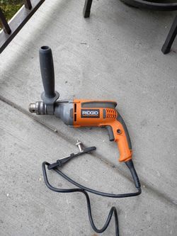 Rigid corded 1/2inch reversible drill