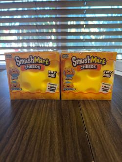 Smushmart cheese squishy