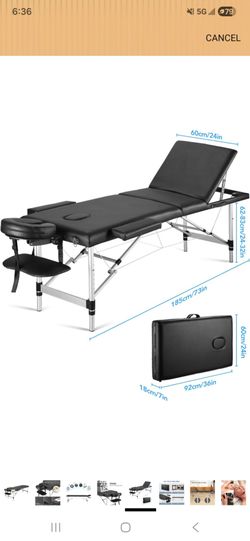Cama para masajes y cejas cm nueva