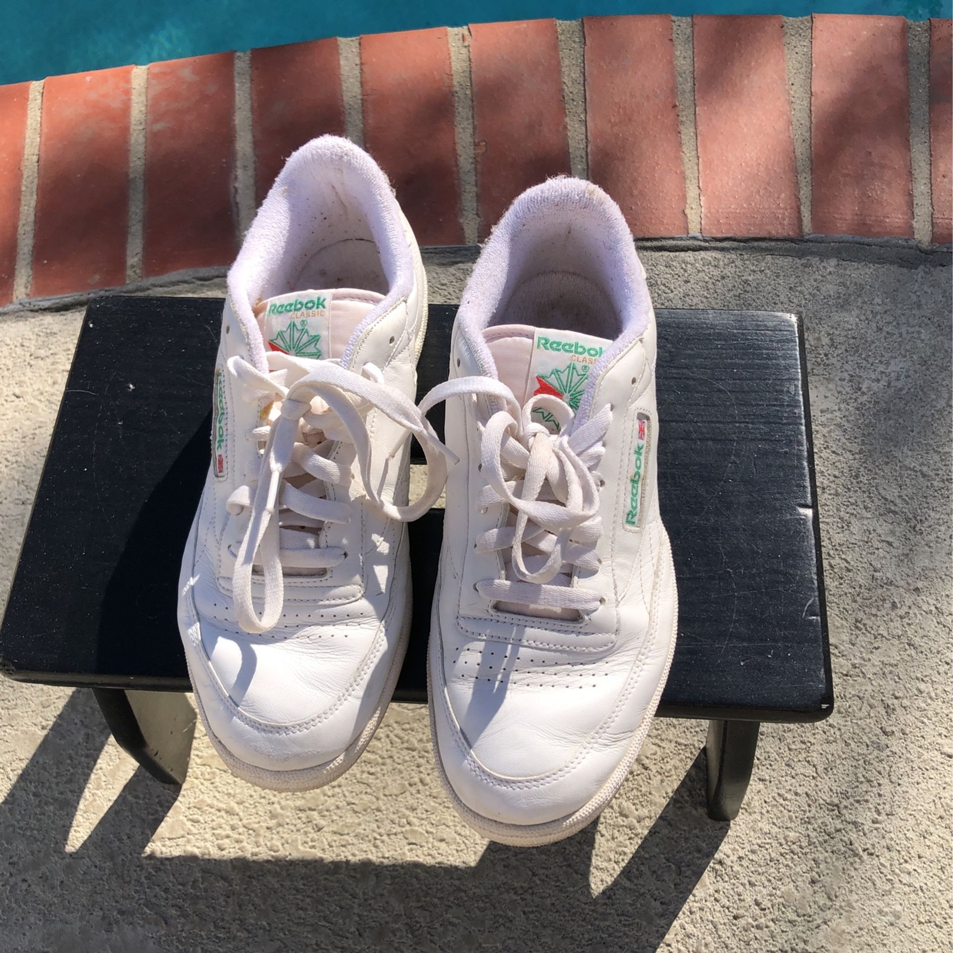 White Reebok Shoes