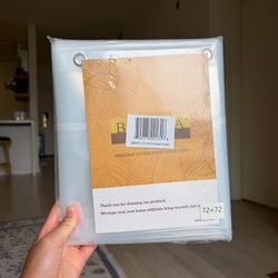 Clear Plastic Shower Curtain Liner