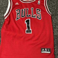 Chicago Bulls Derrick Rose Adidas Jersey NBA Basketball Shirt Size Youth Medium 