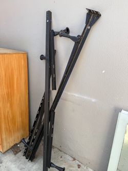 Queen metal bed frame