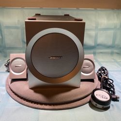 Bose Companion 3 Multimedia Speaker System 
