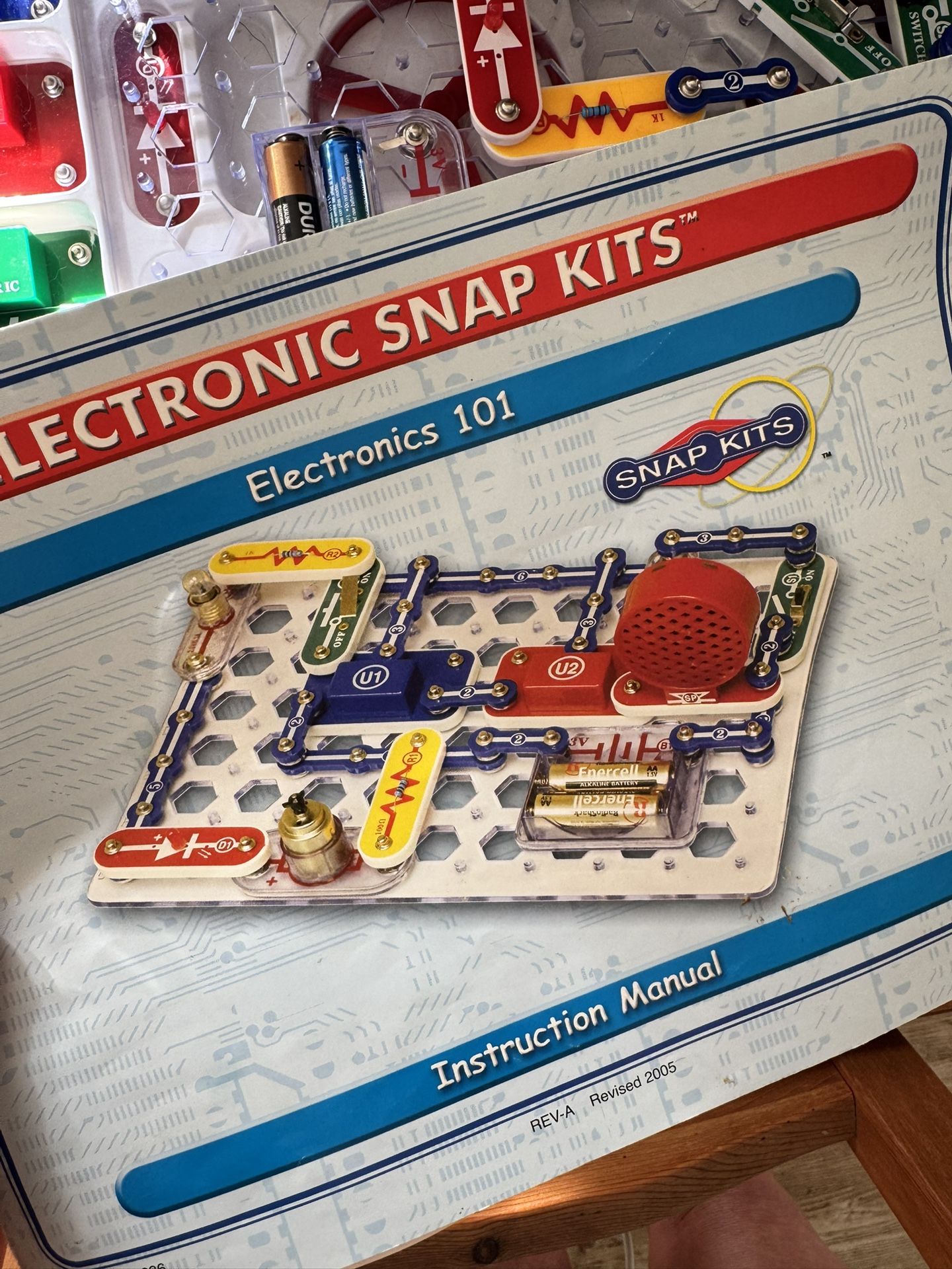 Snap Kits “Electronics 101” – 100+ Project STEM Circuit Kit (Complete) 