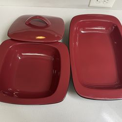 Set of 2 CorningWare Baking Dishes
