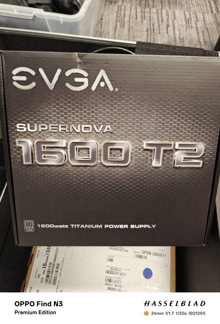 EVGA Supernova 1600 T2 1600watt titanium Power Supply PSU