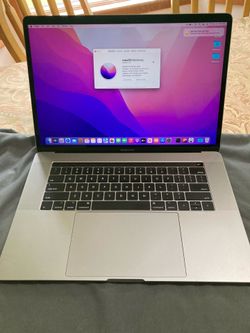 2016 MacBook Pro 15 inch with Touch Bar