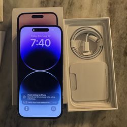 iPhone 14 pro 256g purple