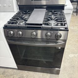 Samsung GAS  Range Works Very Well 👌