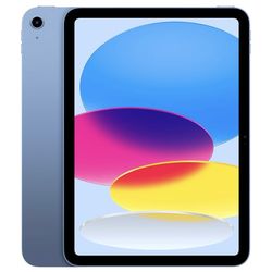 Apple iPad 11-inch: A16 chip, 11-inch Model, Liquid Retina Display, 128GB, Wi-Fi 6, 12MP Front/12MP Back Camera, Touch ID, All-Day Battery Life — Blue