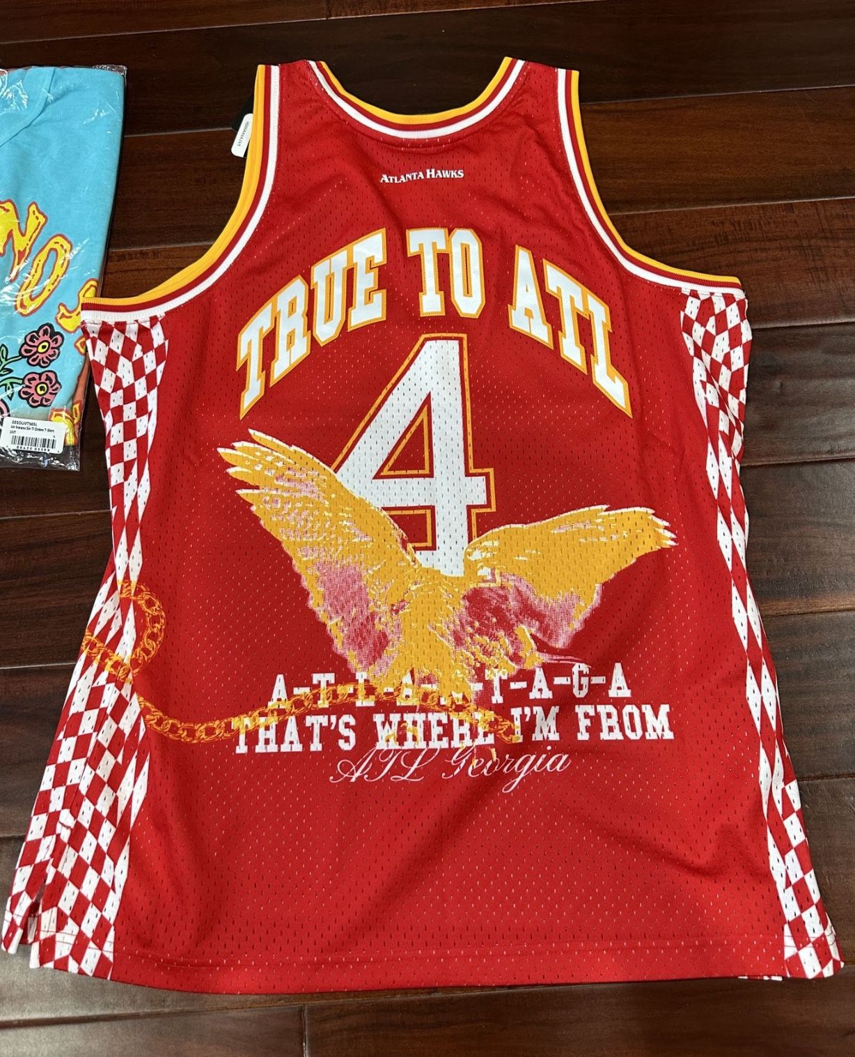 Lil Baby Atlanta Hawks Hardwood Classics Jersey