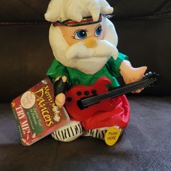 9" MOVING GUITAR PLAYING FIGURINE 