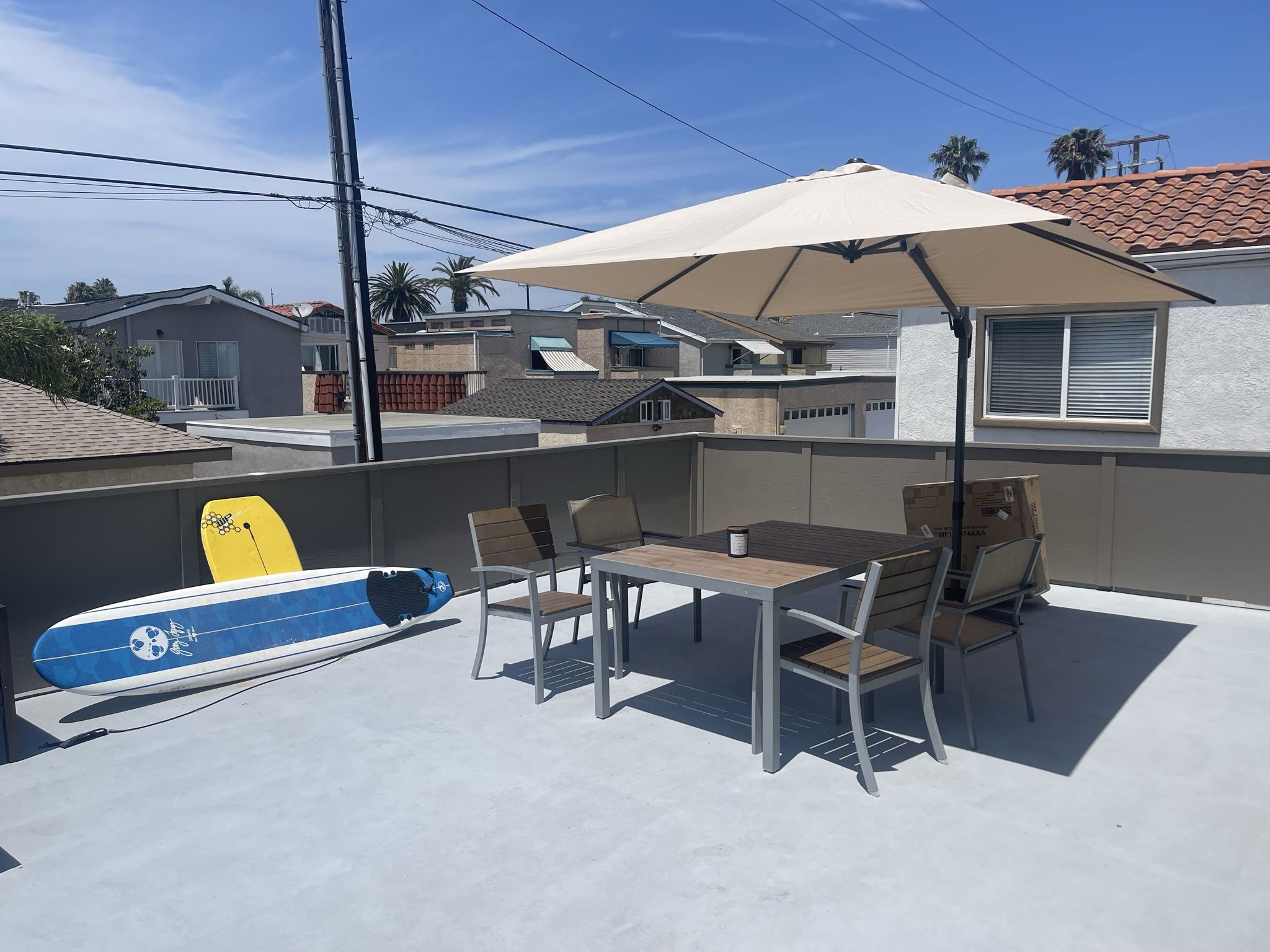 Patio Set With Umbrella