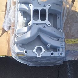 Oldsmobile  455 Aluminum  Air Gap Style Intake Manifold.  New In Box China Brand.  35th Ave And McDowell Phx 