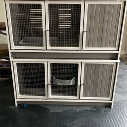 Two Bunny Hutches