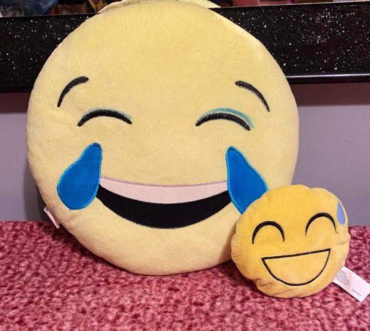 Emoji Pillow Stuffed Animals Bundle