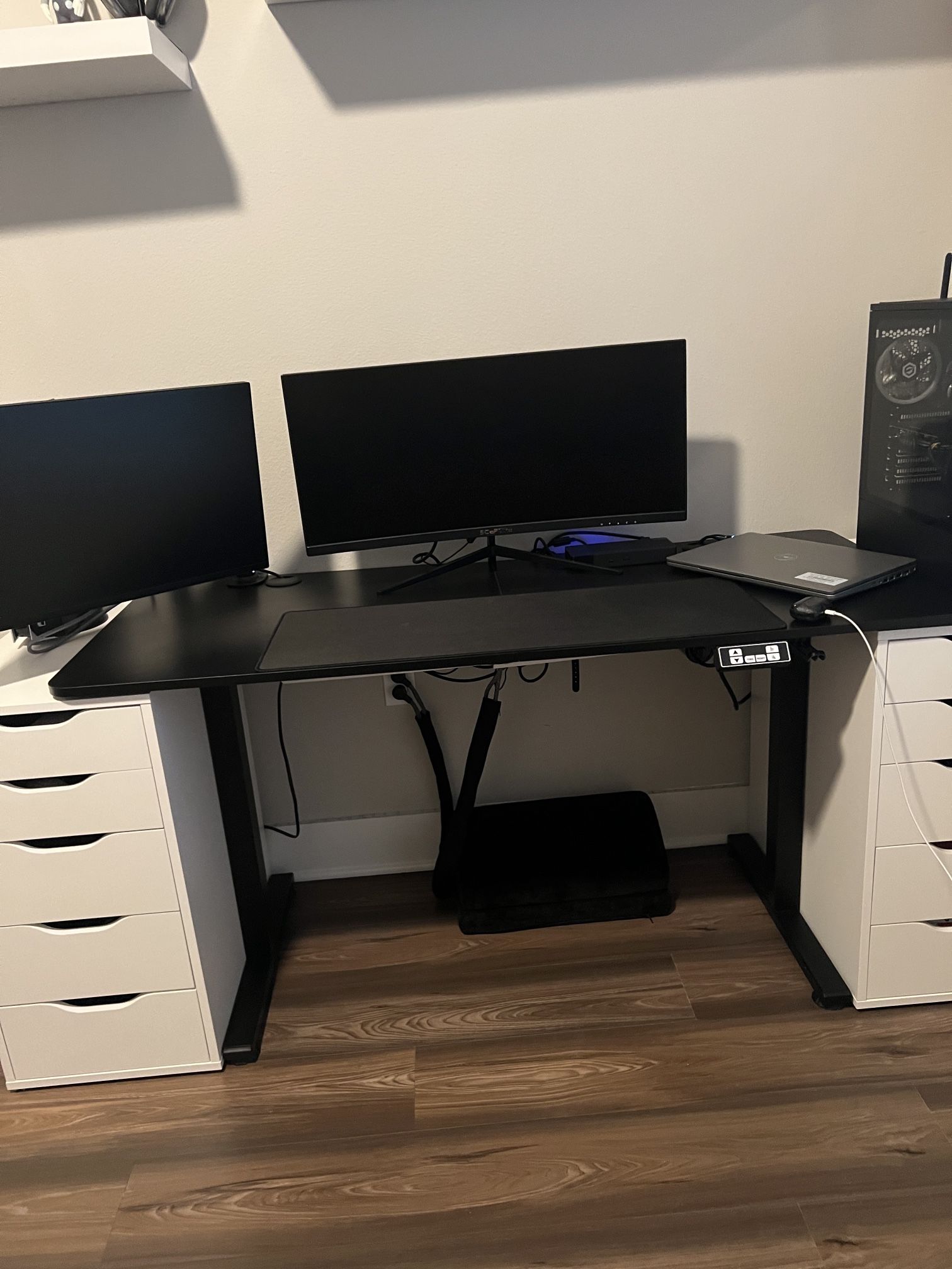 Black Stand Up Desk