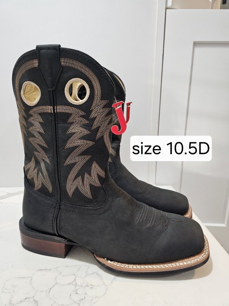 Justin Men's Western Boots Size 10.5 