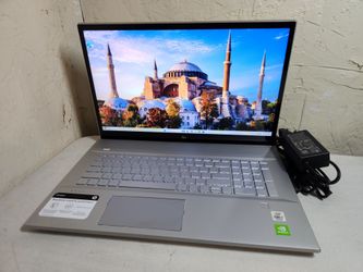 HP ENVY 17-CE1035CL | 256GB SSD | 32GB RAM | i7-10510U 1.80GHz | 17.3" 1080P TOUCH | NVIDIA 4GB