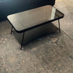 Glass Top Coffee Table 