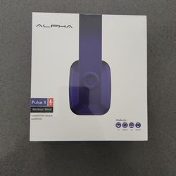 Alpha Pulse X Headphones PURPLE