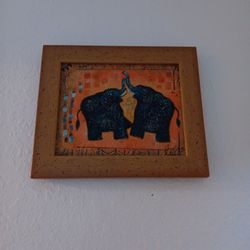 Art Original happy Elefants