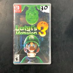 Luigi’s Mansion 3 Nintendo Switch Game Cartridge 