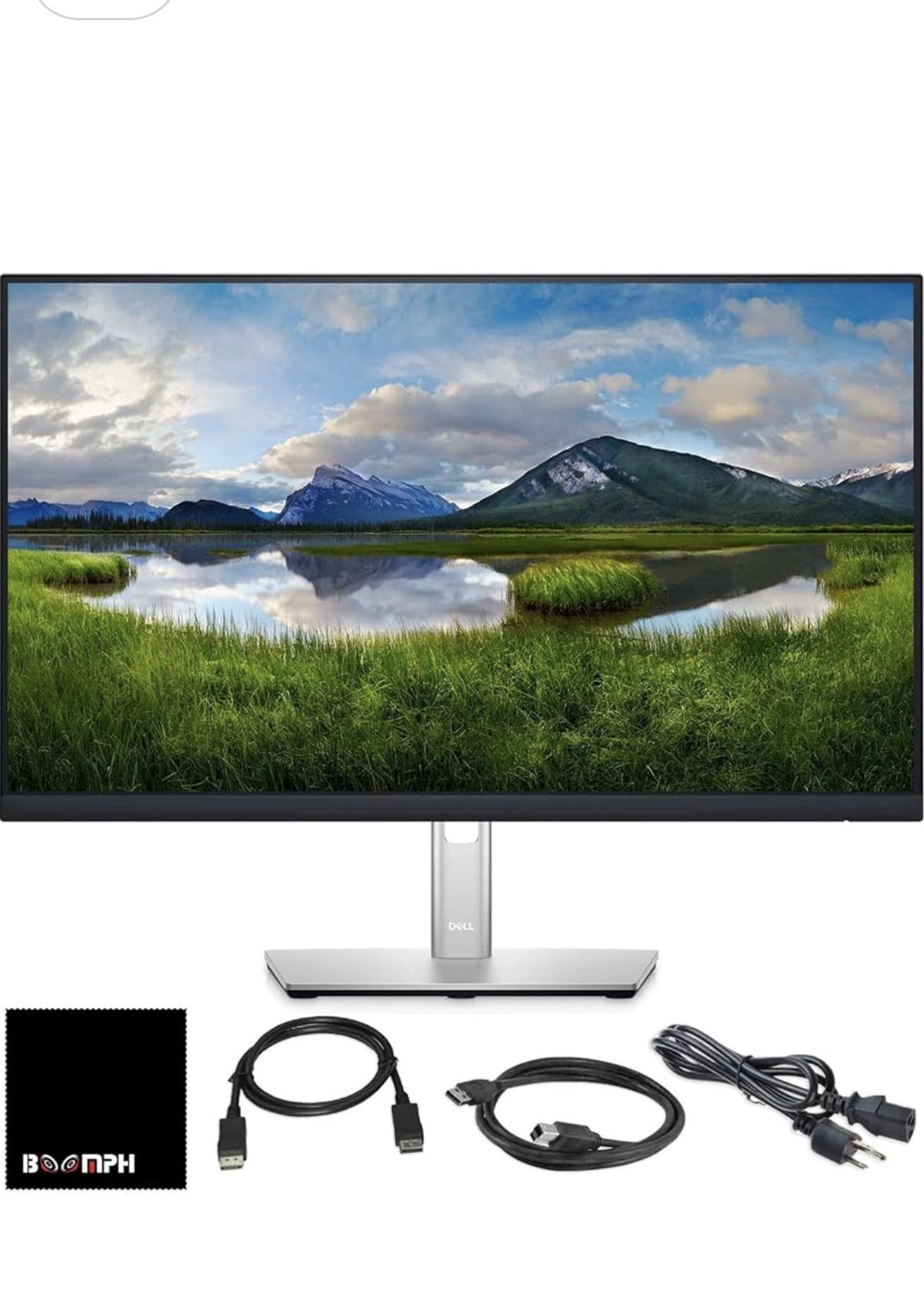 P2222H Dell Monitor 22 Inch Bundle with Stand