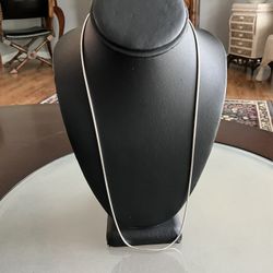 24 Inch Sterling Silver Snake Chain