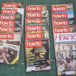 Homeowners How To Magazine '78 '79 '80