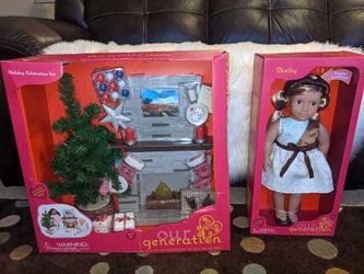 Our  Generation  Holiday Set With Doll New