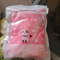 NEW CAT SHOWER BAG.  GROOM YOUR CAR WITH EASE