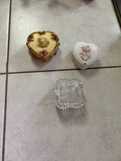 3 jewelry boxes