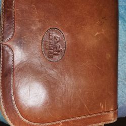 Vintage 1950s Leather Hermes Bag