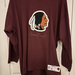 Sammy Baugh autographed Washington Redskins NFL Champion Throwbacks Vintage Commemorative Collection Jersey XL