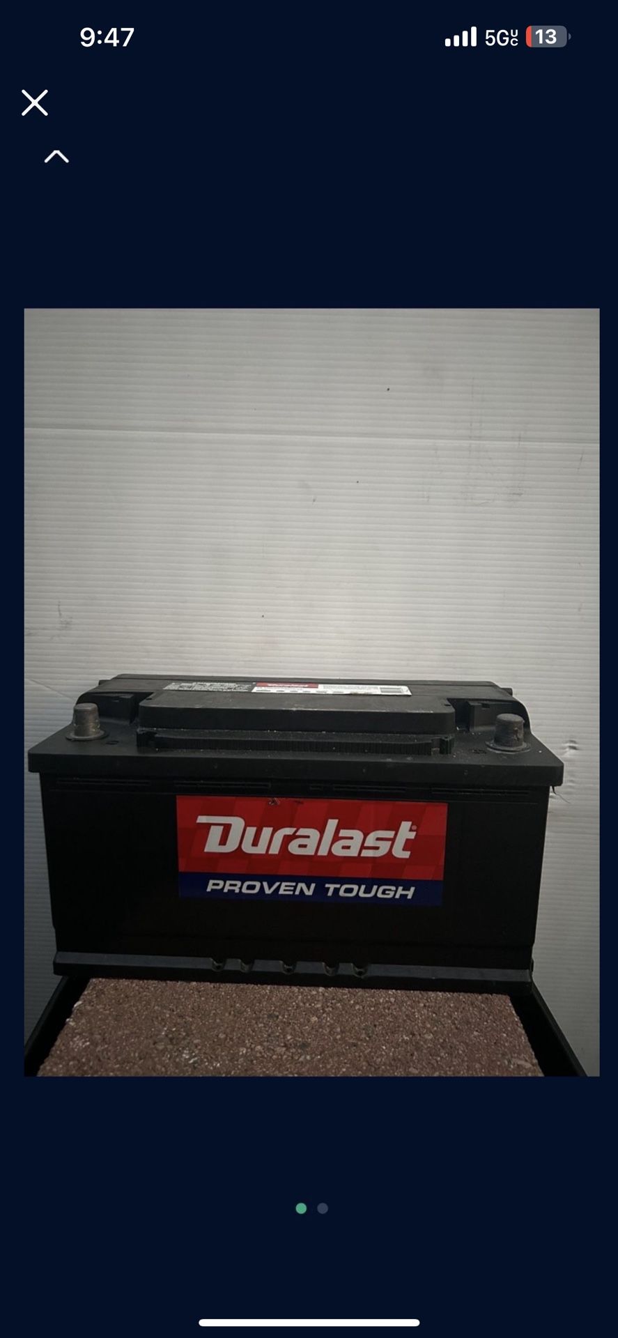 Car Battery Size H8 $75 With Your Old Battery