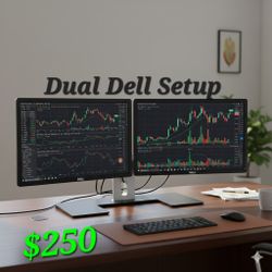 Dual Dell Setup with Dell Dual Stand