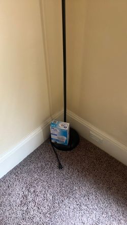 Black steel Bedroom Lamp