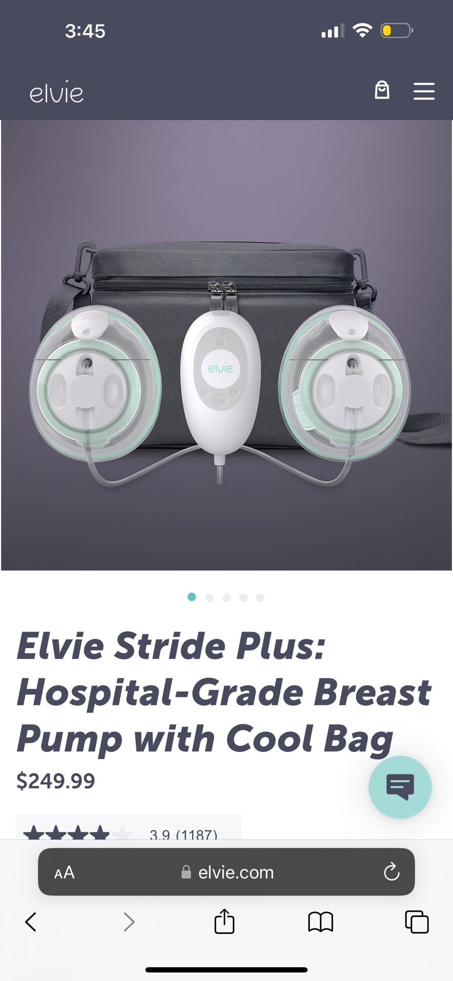 elvie stride pump
